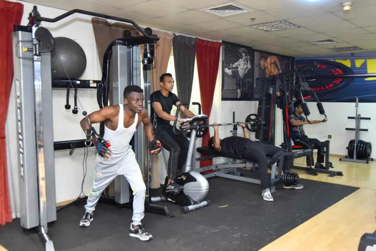 Gym at Nejoumal Emirates Sharjah - Hotel in Sharjah